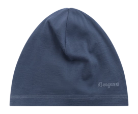 Muts Bergans Unisex Bergans Wool Beanie Granite Blue Maat 56