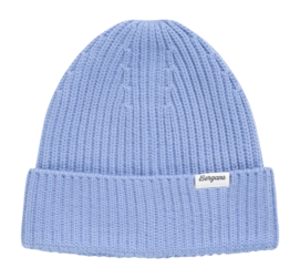 Muts Bergans Unisex Nordmarka Merino Beanie Blueberry Milk
