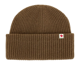Muts Fjällräven Unisex Heavy Beanie Dark Oak