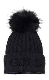 Muts Goldbergh Women Hodd Beanie Black