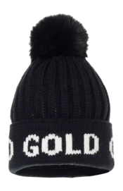Muts Goldbergh Women Hodd Beanie Black/White
