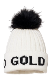 Muts Goldbergh Women Hodd Beanie White/Black