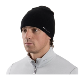 Muts KJUS Unisex K-KJUS Logo Beanie Black Stretch Fit