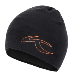 Muts KJUS Unisex Side Logo Beanie Black Stretch Fit
