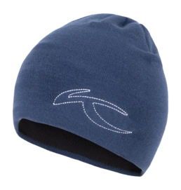 Muts KJUS Unisex Side Logo Beanie KJUS Navy Stretch pasvorm