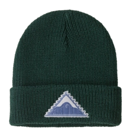 Muts Patagonia Kids Logo Beanie Driftways Patch: Cascade Green