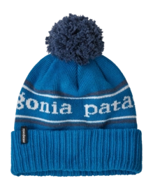 Muts Patagonia Kids Powder Town Beanie Park Stripe: Endless Blue