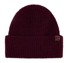 Muts Poederbaas Unisex Arctic Beanie Bordeaux