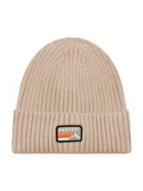 Muts Protest Men Prtworsley Beanie BambooBeige (55 CM) Normale pasvorm