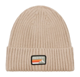 Muts Protest Men Prtworsley Beanie BambooBeige (59 CM) Normale fit