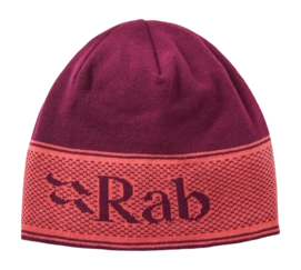 Muts Rab Unisex Logo Band Beanie Mulberry Hibiscus