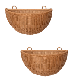 Ferm Living Braided Wandmanden - Set van 2