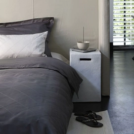 Dekbedovertrek Wolterinck Miami Dark Grey Satijn