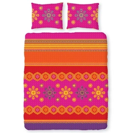 Dekbedovertrek Romanette Mystic Fuchsia Katoen