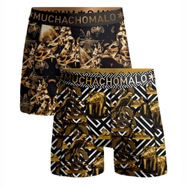 Boxershort Muchachomalo Men Myth Egypt Print Black (2-Pack)