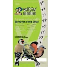 Vogelvoer Witte Molen Country Europese Cultuurvogel