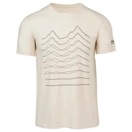 T-Shirt AGU Unisex Tee Flat To Mountain Natural Raw