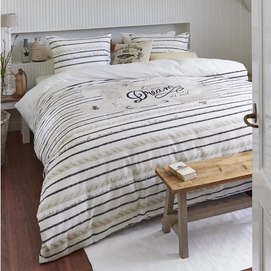 Beddinghouse Nautic Dream Sand Dekbedovertrek Katoen