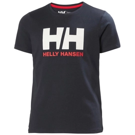 T-Shirt Helly Hansen Junior Logo T-Shirt Bleu Navy