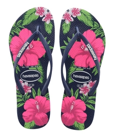 Flip Flops Havaianas Slim Floral Marine Blau