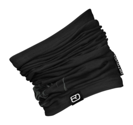 Nekwarmer Ortovox Unisex 120 Tec Logo Neckwarmer Black Raven CORESPUN