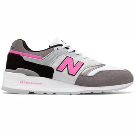 New Balance Mens M997 LBK Grey Pink-Shoe size 41.5