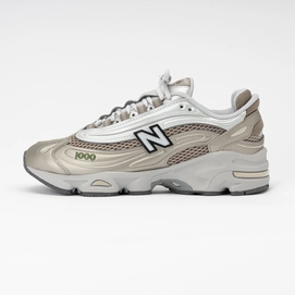 New Balance Unisex M1000N Arid Stone/Light Silver Metallic/Dark Alpine Green