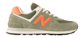 New Balance Unisex U574BGR Dark Olivine 25