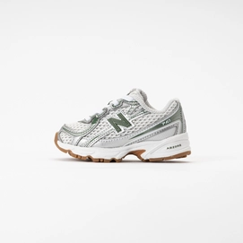 Baskets New Balance Bébé IZ740SF Silver Metalic/Dark Alpine Green