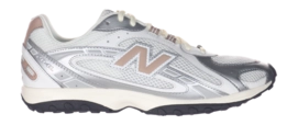 New Balance Unisex U204LSWA Silver Metallic/Flat Taupe