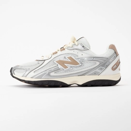 New Balance Unisex U204LSWA Silver Metallic/Flat Taupe