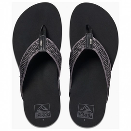 Slipper Reef Men Newport Woven Black