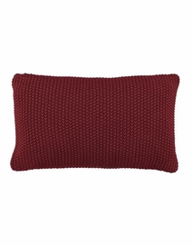 Sierkussen Marc O'Polo Nordic Knit Red (30 x 60 cm)