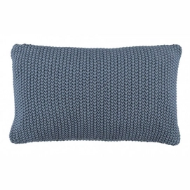 Zierkissen Marc O'Polo Nordic Knit Rectangle Smoke Blue (30 x 60 cm)