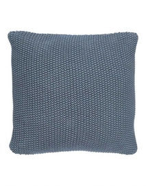 Sierkussen Marc O'Polo Nordic Knit Smoke Blue (50 x 50 cm)