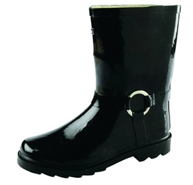 Bottes de Pluie Chuva Noir Enfant