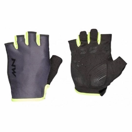 Fietshandschoen Northwave Men Active Gloves Grey Yellow Fluo