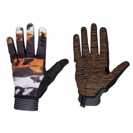 Fietshandschoen Northwave Men Air Full Gloves Black Orange White
