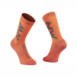 Chaussette de Cyclisme Northwave Extreme Air Socks Siena Orange-Pointure 37 - 39