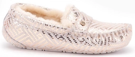 Pantoffel Warmbat Women Nowra Print Cable Ecru