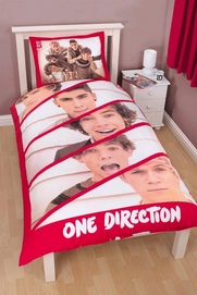Dekbedovertrek DayDream One Direction Rood Katoen