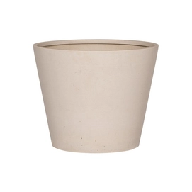 Bloempot Pottery Pots Refined Bucket S Natural White 50 x 40 cm