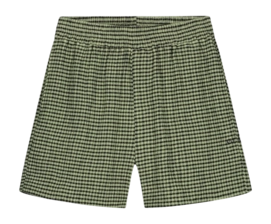 Shorts Olaf Women Seersucker Green Check-L