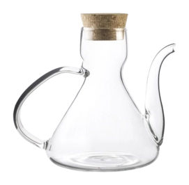 Oliera Ibili Oli D'oliva 250 ml, Vetro borosilicato, Con tappo