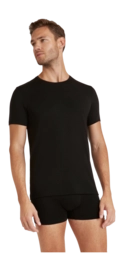 Ondershirt Falke Men Daily ClimaWool Black