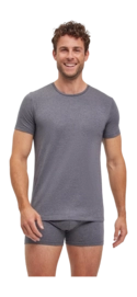 Ondershirt Falke Men Daily Comfort Dark Grey Heather (2-Pack)
