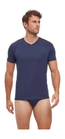 Ondershirt Falke Men Daily Comfort V-Neck Midnight (2-Pack)