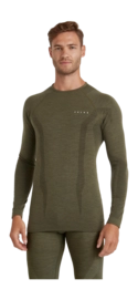 Ondershirt Falke Men Wool-Tech Longsleeve Olive