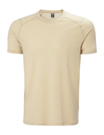 Ondershirt Helly Hansen Men HH Durawool T-Shirt Khaki / Sand Cordura