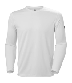 Ondershirt Helly Hansen Men Tech Crew LS 2.0 White Regular Fit